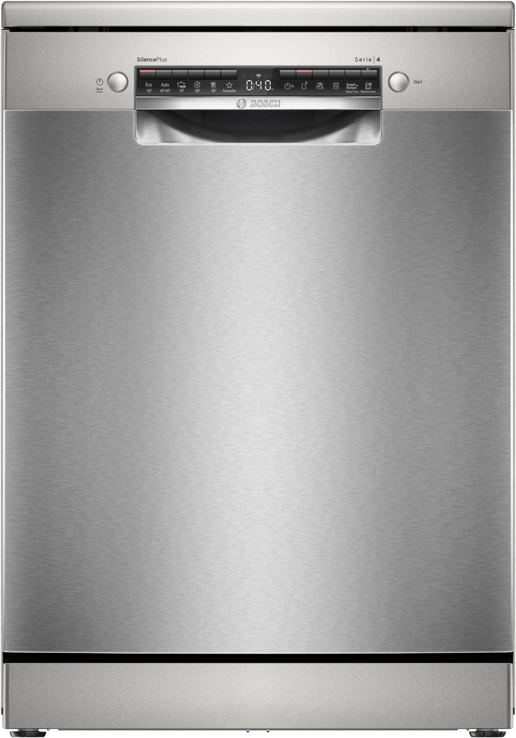SMS4EVI08E Stand-Geschirrspüler 60 cm edelstahl/cleansteel