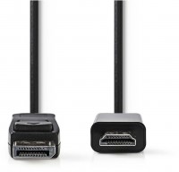 CCGB37100BK20 DP-Kabel (2m) schwarz DisplayPort-Stecker>HDMI-Buchse