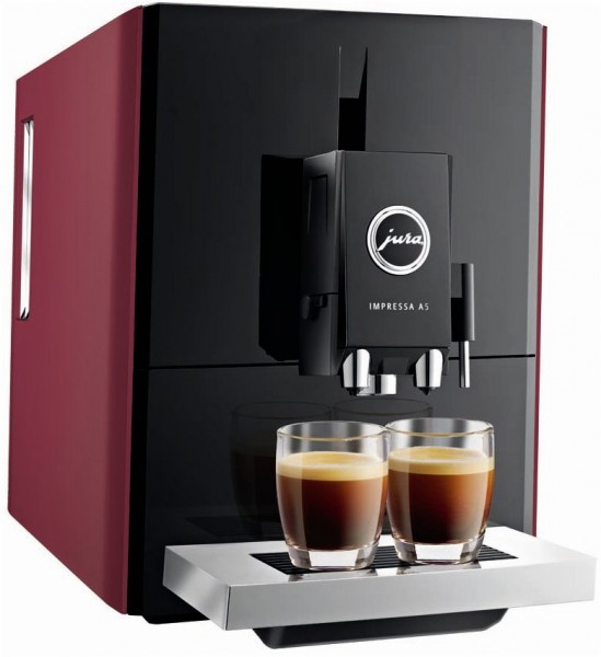 JURA IMPRESSA A5 One Touch Kaffee Vollautomat rot EURONICS