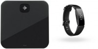 Aria Air Bundle Inspire HR FB203BKBNDL-DH Bluetooth Personenwaage schwarz