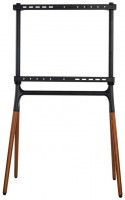 Videoassistent TV-Standfuß für 49" - 70" TV's schwarz/walnuss