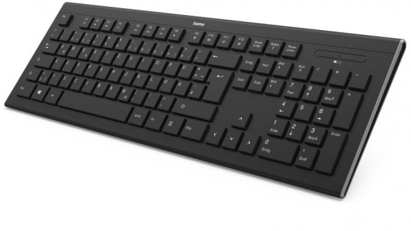 Cortino Kabellose Tastatur schwarz