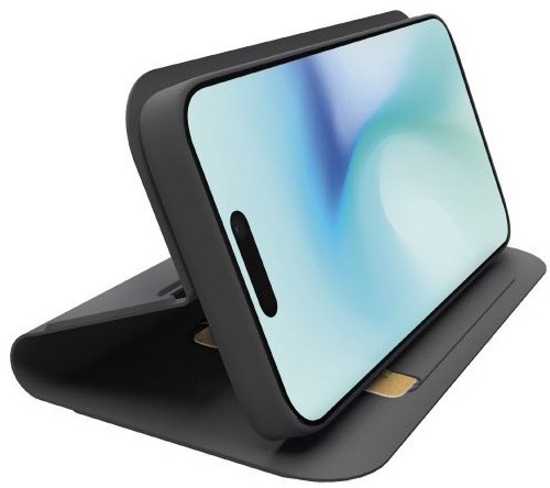 Wallet Smooth für iPhone 16 Pro schwarz