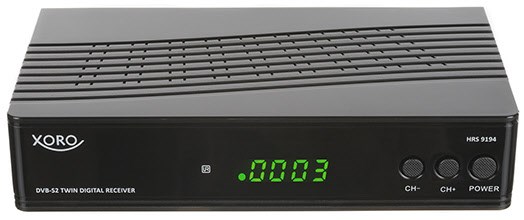 HRS 9194 HDTV Twin Sat-Receiver schwarz
