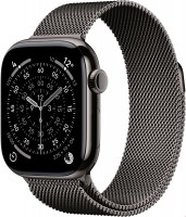 Watch Series 11 (42mm) GPS+5G Smartwatch Titan mit Milanaise Armband schiefer/schiefer