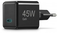 Super-Mini-Schnellladegerät (45W) schwarz