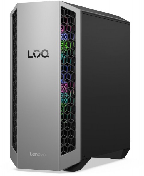LOQ 26ADR10 (91DF002EGF) Gaming PC luna grey, 16 GB RAM, 1000 GB SSD, nVidia GeForce RTX 5060 (8 GB), Windows 11, Wi-Fi 6 (802.11ax)