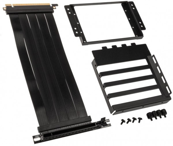 O11D-1X-4 Grafikkartenhalter schwarz