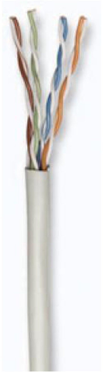 Installationskabel AWG23 UTP Cat6 grau (305 m)
