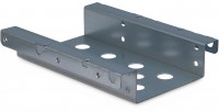 Einbaurahmen 3,5" > 2,5", 3,5" / 2x 2,5" silber
