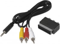 Adapterset Klinke auf Cinch/Scart für TechniSat Receiver