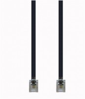 T 11 Western 6/4 Kabel (3m) schwarz