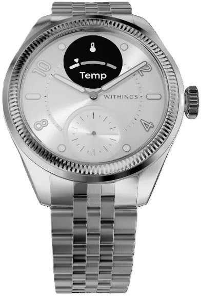 ScanWatch Nova Brilliant (39mm) Smartwatch titanium silber