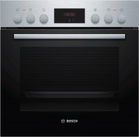 HEF113BS1 Einbau Elektro-Herd edelstahl, 66 l, schnelles Vorheizen, 59,4 cm breit, A, Serie 2