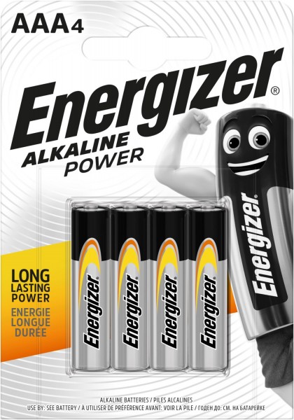 Alkaline Power AAA Micro-Batterie 4er Blister