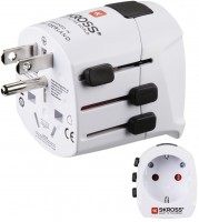 World Travel Pro Light Weltreisestecker 3-polig