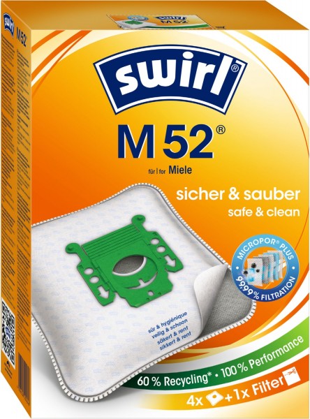 M 52 Micropor Plus Staubfilterbeutel