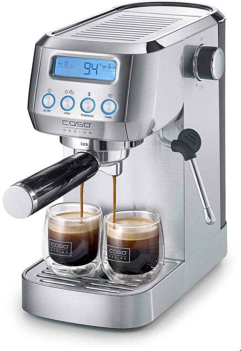 Image of Espresso Gourmet Crema Siebträgermaschine, 20 bar, 1,3 l