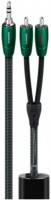 Yosemite 3,5mm>RCA (20m) Audiokabel schwarz/grün