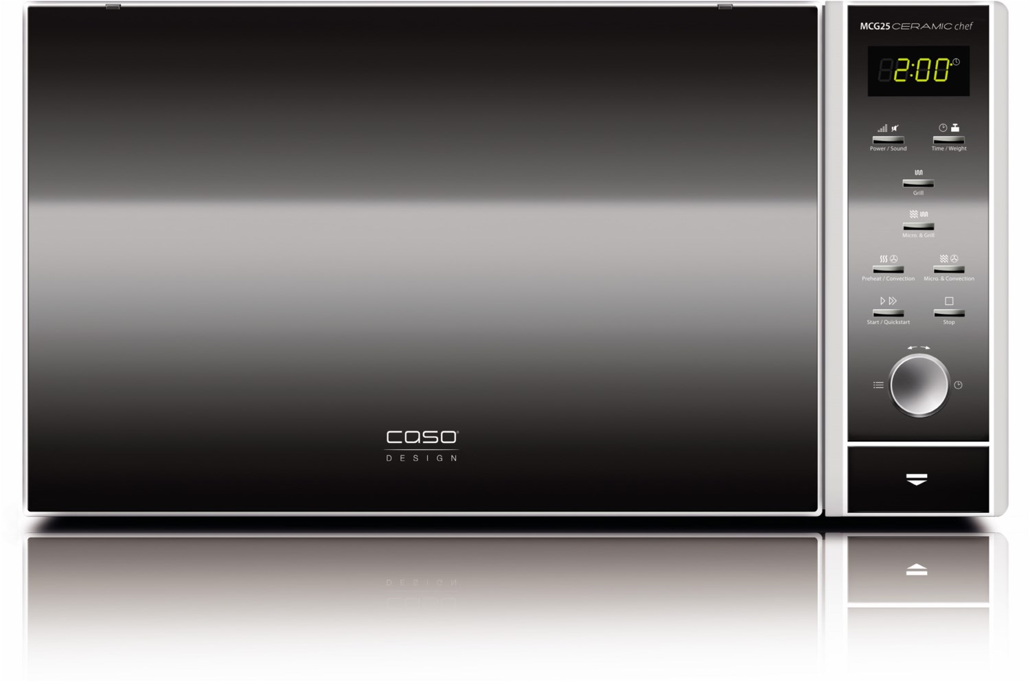 Image of MCG 25 Ceramic chef 3 in 1 Kombi-Mikrowelle schwarz