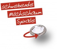 Latte Magic Milchaufschäumer weiß