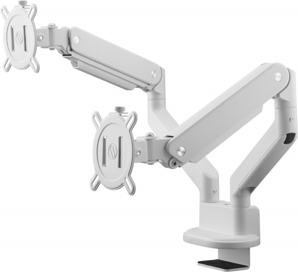DM 4220 Solid Dual-Monitorhalterung weiß