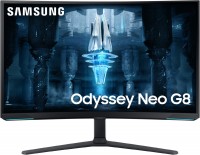 Odyssey Neo G8 S32BG850NP 80 cm (32") Mini LED Gaming Monitor weiß/schwarz, Widescreen 4K UHD (3840x2160), 1 ms Reaktionszeit, gebogen