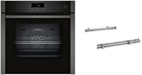 Image of BLE310EASP Backofen mit Dampfunterstützung bestehend aus B6AVJ7AG3 + Z1608BX0 graphit