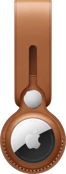AirTag Lederanhänger sattelbraun