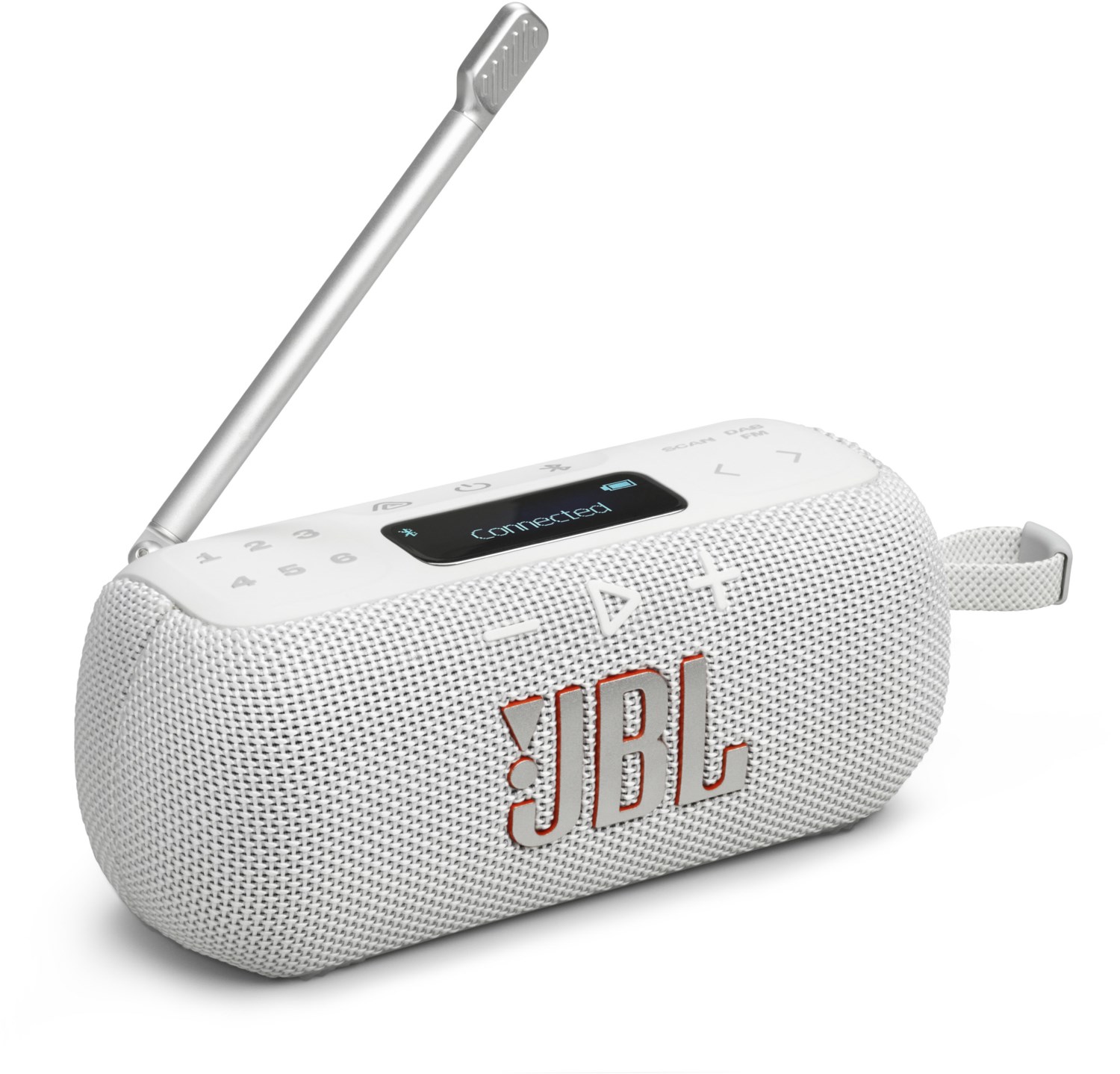 Image of JBL Tuner 3 Bluetooth-Lautsprecher mit FM/DAB-Tuner weiß IP67 Auracast