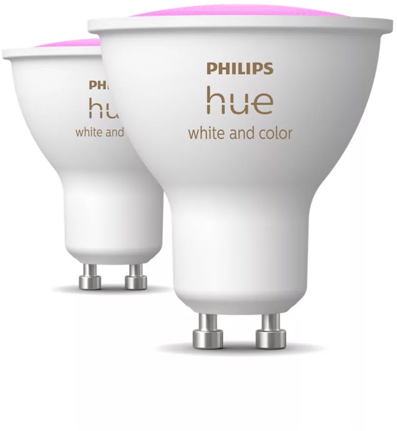 Philips Hue White & Color GU10 Doppelpack