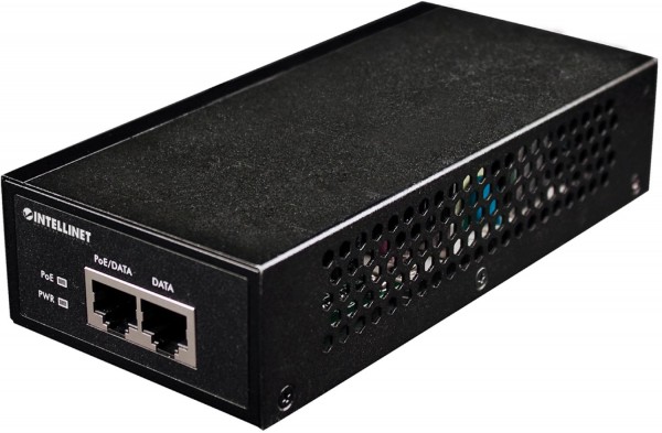 PoE+ Injektor Gigabit 1x 30W-Port schwarz