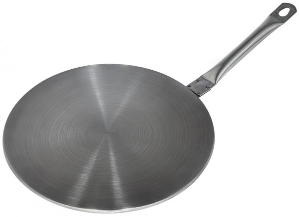 Induktionskochfeld-Adapterplatte Küchenutensil silber