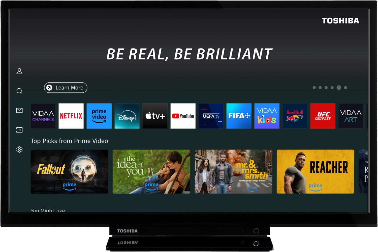 Image of 24WV3F63DA 60 cm (24") LCD-TV mit LED-Technik schwarz