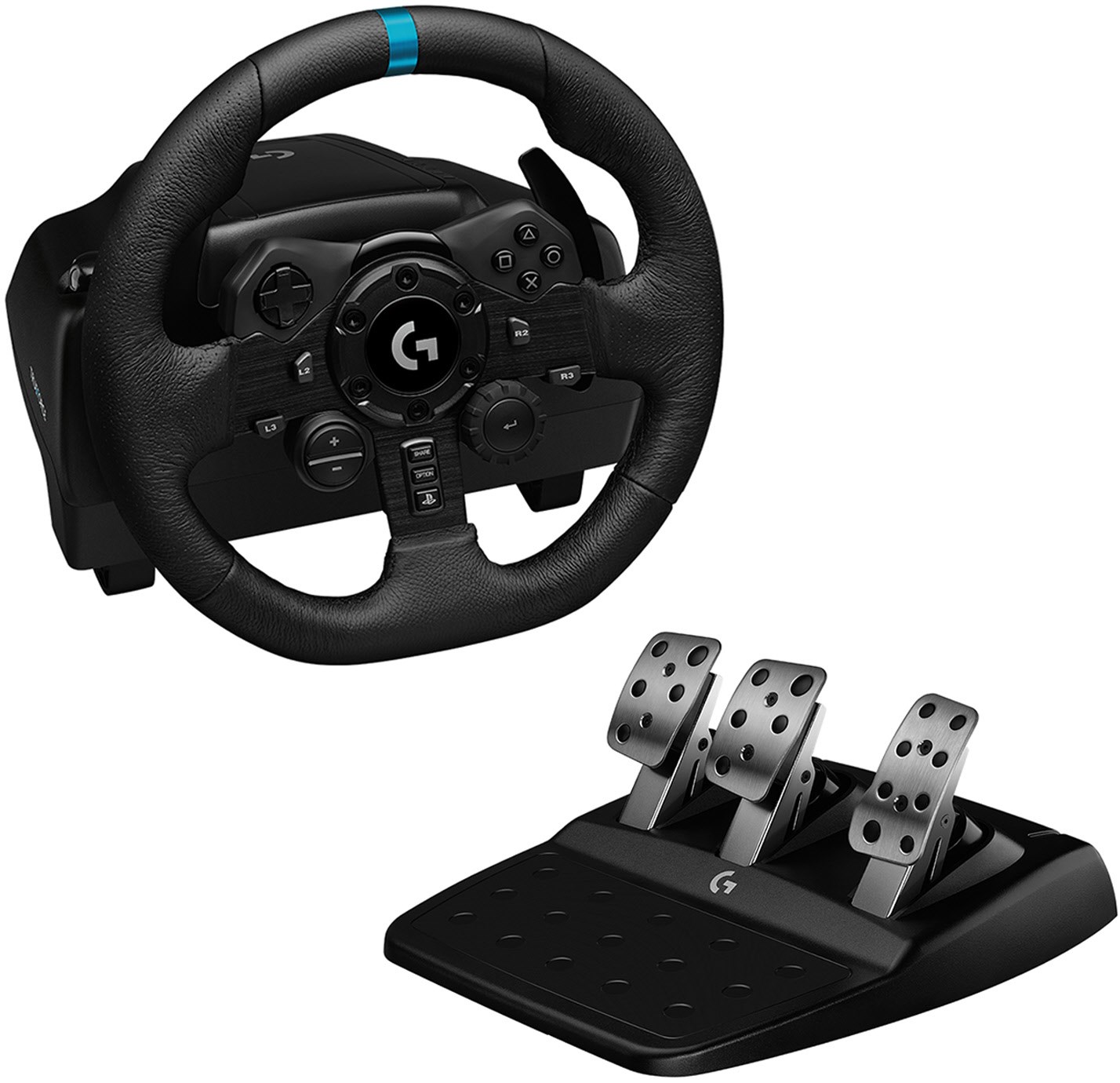 Logitech G G923 Racing Wheel & Pedals Lenkrad PS5,PS4 & PC
