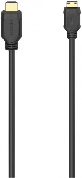 High Speed Mini-HDMI-Kabel (2m) Typ A > Typ C (Mini-HDMI)
