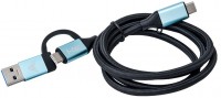 USB-C > USB-C/USB Kabel (1m)