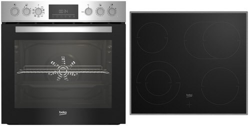 BBUE1132T0XMP Herdset edelstahl/schwarz