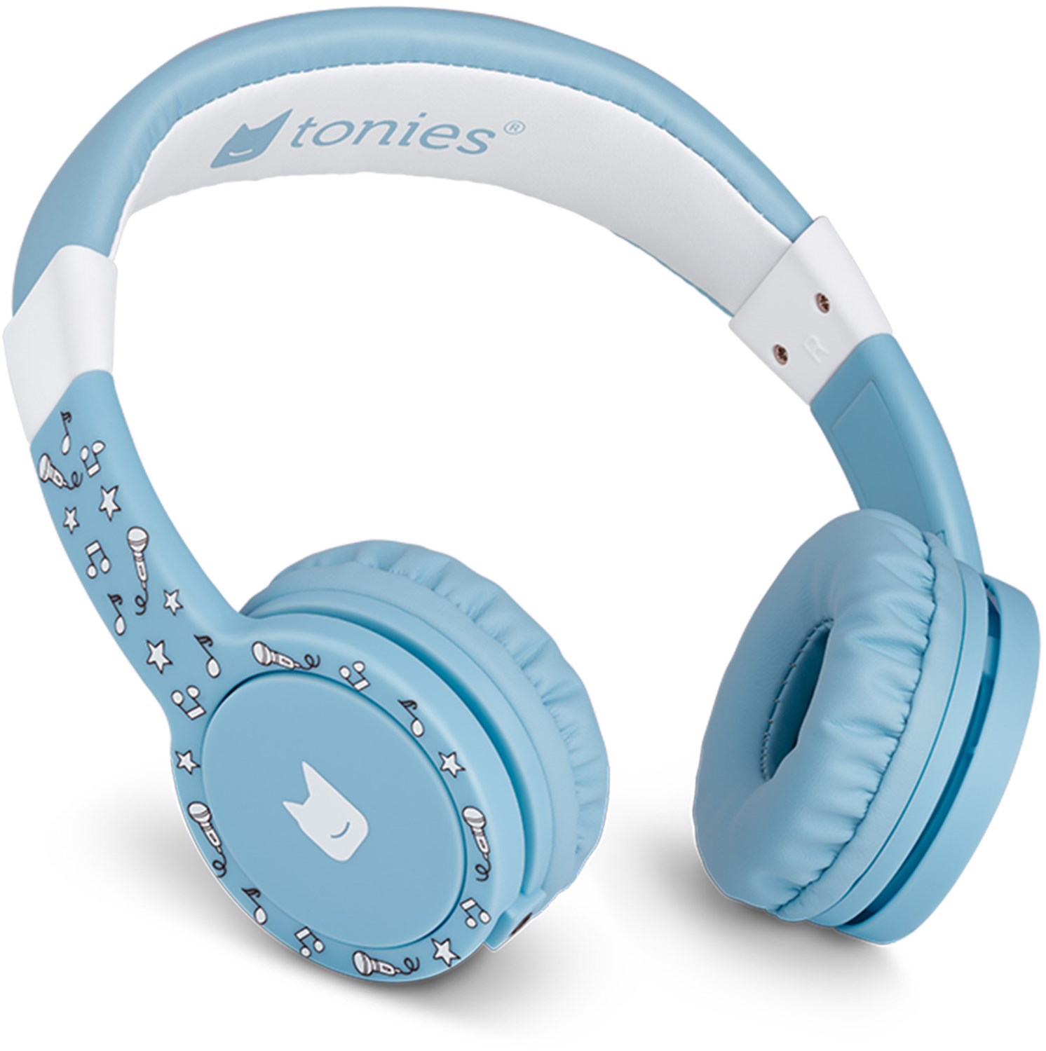 Tonies Lauscher Kopfhörer mit Kabel hellblau