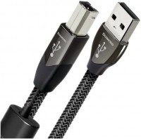 Diamond USB A>B (5m) USB-Kabel schwarz/silber