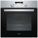 CF6M77050 Einbaubackofen edelstahl, 63 l, Pizza-Stufe, schnelles Vorheizen, pyrolytische Selbstreinigung, 59,4 cm breit, A