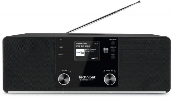 DigitRadio 370 IR Internetradio schwarz
