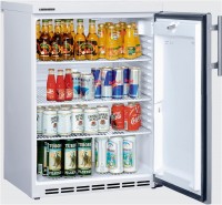 FKU 1805-22 Flaschenkühlschrank edelstahl/weiß