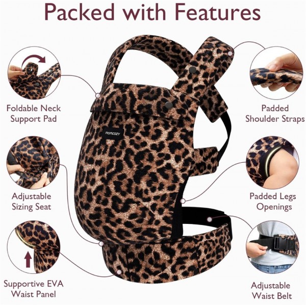 Babytrage leopard