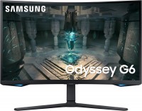 Odyssey G6 S32BG650EU 80 cm (32") Smart Gaming Monitor schwarz, Widescreen QHD (2560x1440), 1 ms Reaktionszeit, gebogen, integrierte Lautsprecher