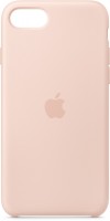 Silikon Case für iPhone SE sandrosa