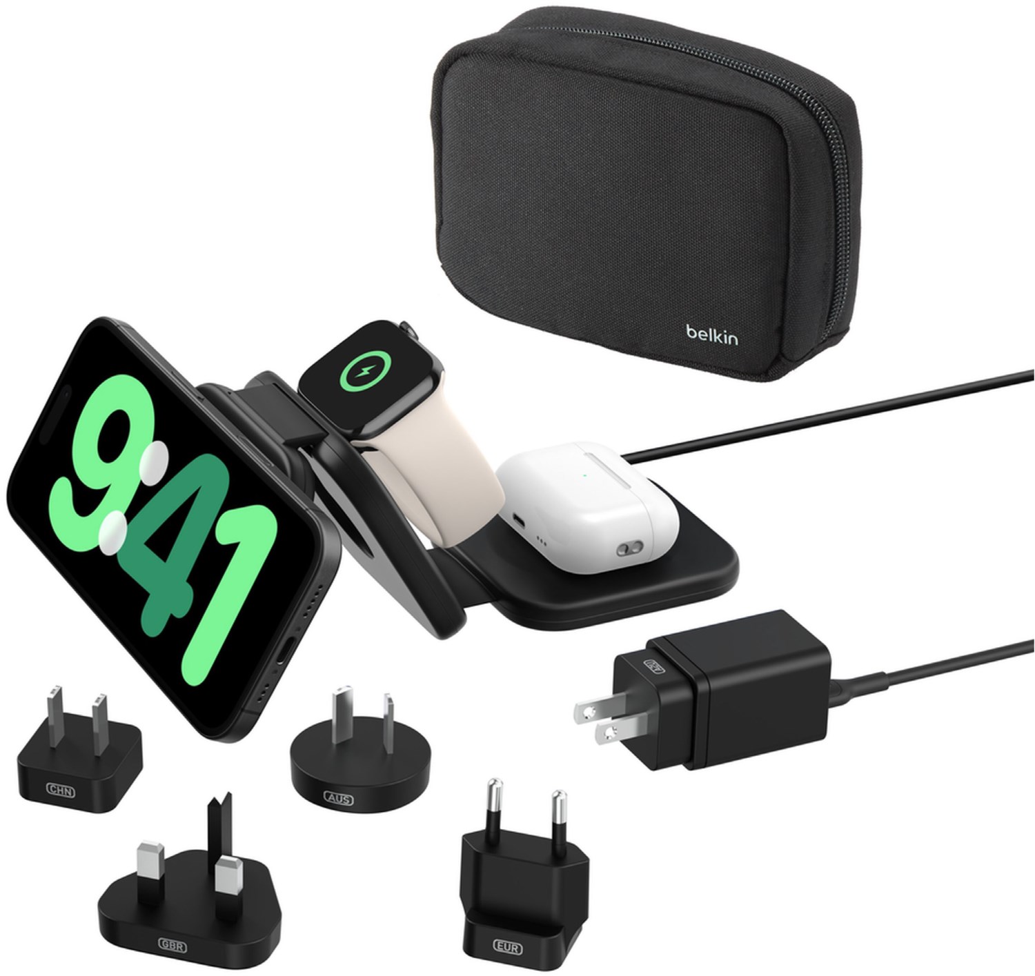 Image of BoostCharge Pro 3in1 Qi2 Charger (15W)