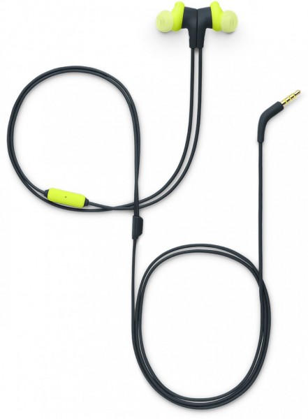 JBL Endurance Run In-Ear-Kopfhörer mit Kabel schwarz/gelb | EURONICS
