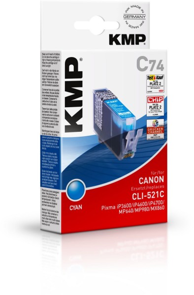 C74 (535 S.) Tintenpatrone cyan