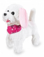 Trixi Plüschhund rosa